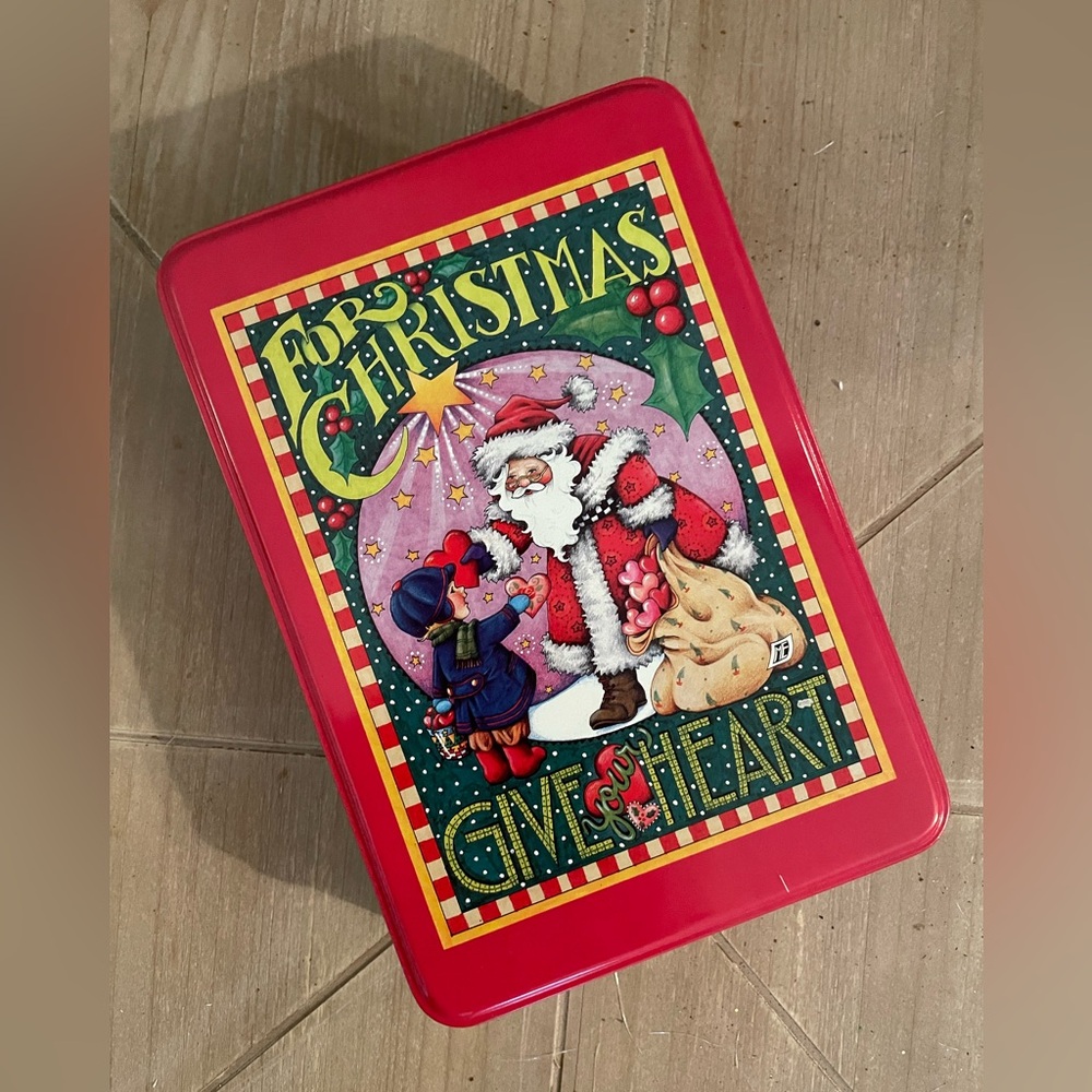 Mary Engelbreit Christmas Tin